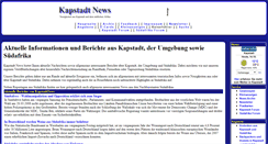 Desktop Screenshot of kapstadt-news.de
