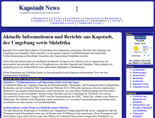 Tablet Screenshot of kapstadt-news.de